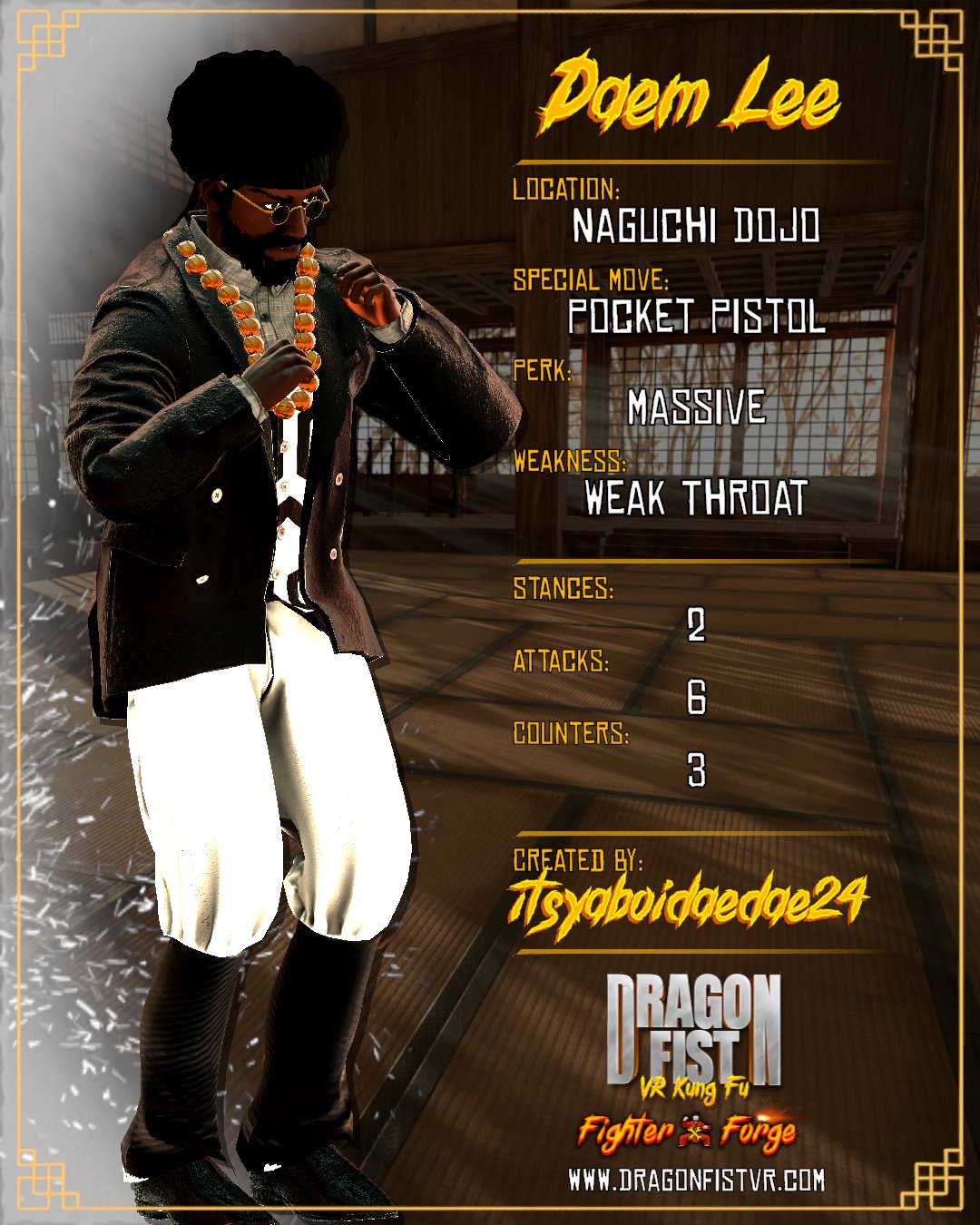 Daem Lee - Created By: itsyaboidaedae24